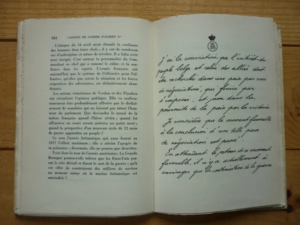 Les Carnets De Guerre d'Albert Ier Roi Des Belges | Immagine Gallery 3