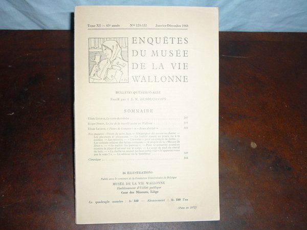 Enquêtes du Musée de la Vie Wallonne