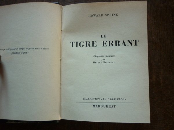 Le tigre Errant