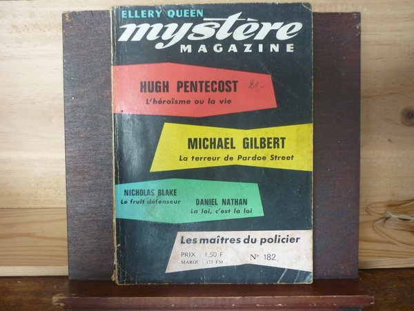 Ellery Queen mystère magazine N° 182