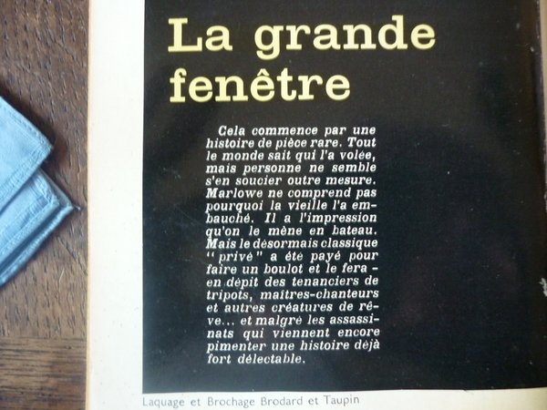 La grande fenêtre