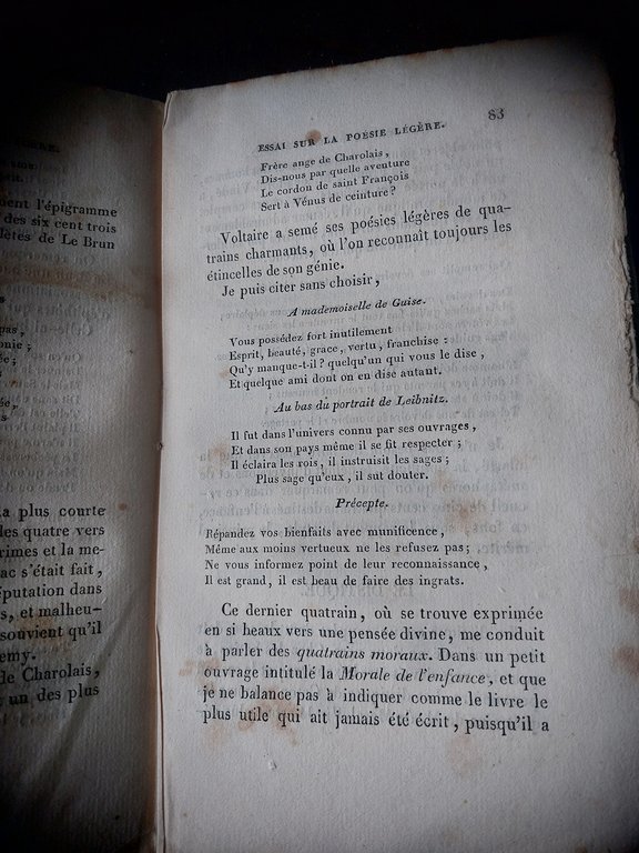 Chansons nouvelles et poésies légères