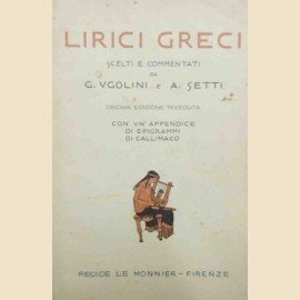 Lirici greci scelti e commentati da G. Uglini e A. …