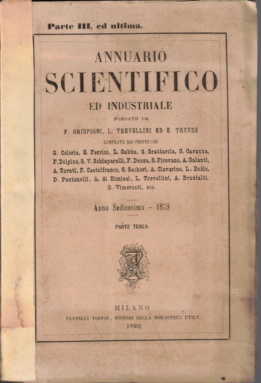 Annuario scientifico ed industriale, a. XVI, 1979, p. I-III (3 …