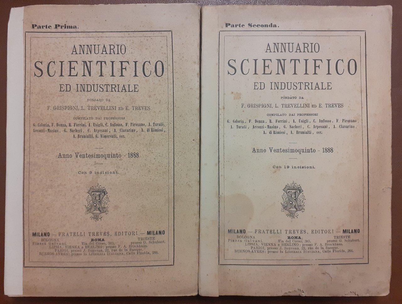 Annuario scientifico ed industriale, a. XXV, 1888, pt. I e …