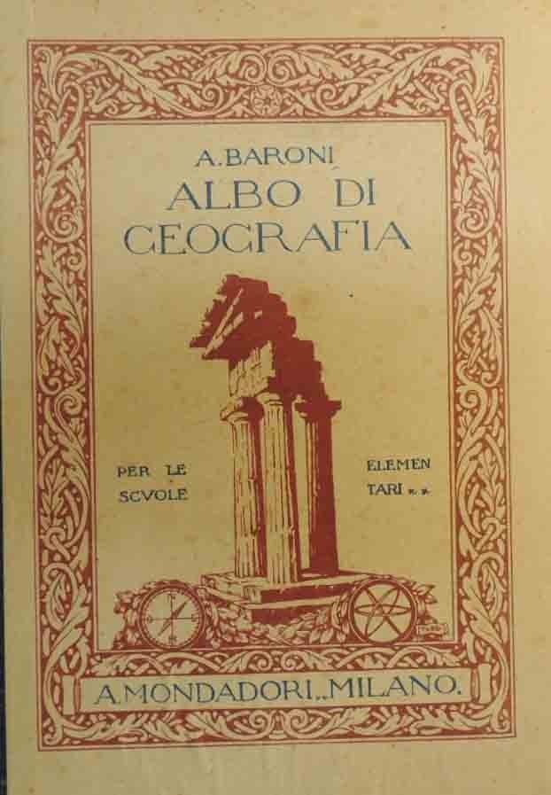 Baroni, Albo di geografia per le scuole elementari. Classe V