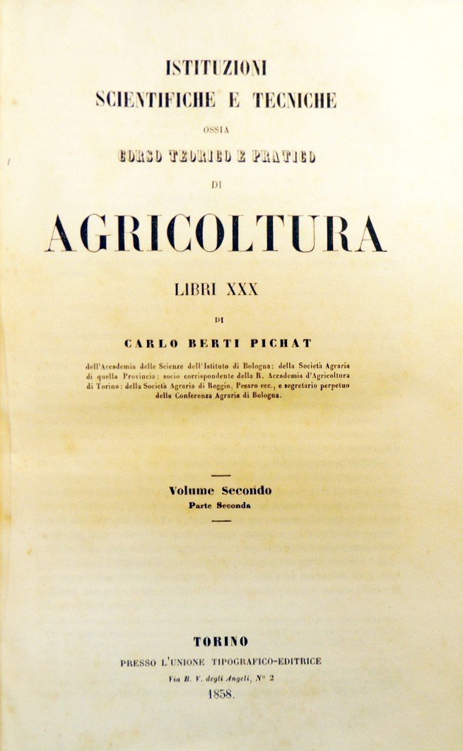 Berti Pichat, Istituzioni scientifiche e tecniche ossia Corso teorico e …