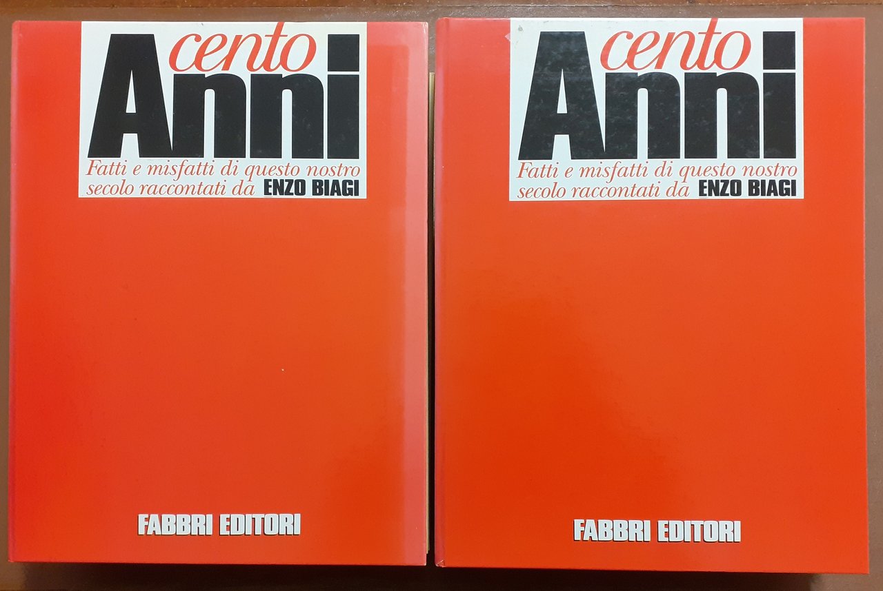 Biagi, Cento anni, Fabbri Editori, 1993, 32 fascicoli