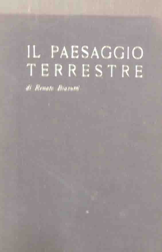 Biasutti, Il paesaggio terrestre