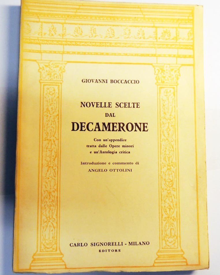 Boccaccio, Novelle scelte dal Decamerone. Con un’appendice tratta dalle Opere …