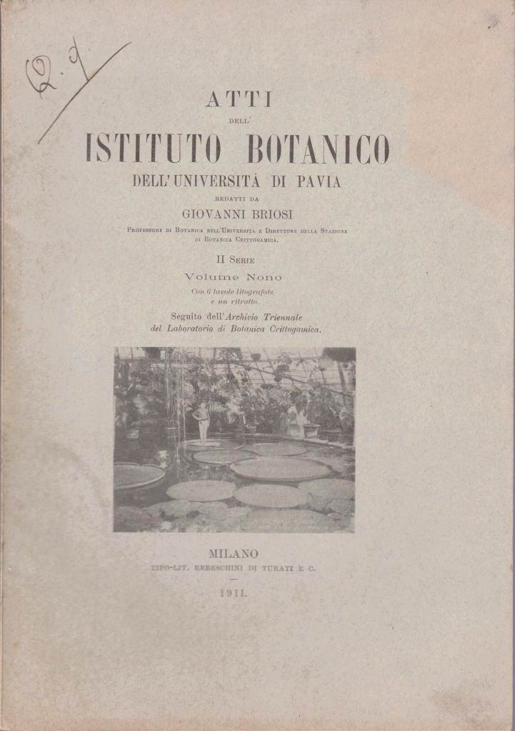 Briosi, Cenno sopra Bonaventura Corti. Con ritratto