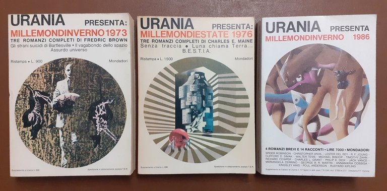 Brown, Millemondinverno 1973 – Maine, Millemondiestate 1976 – del Rey …