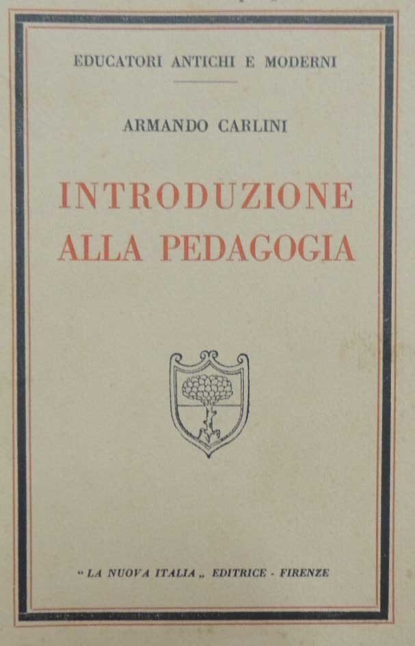Carlini, Introduzione alla pedagogia