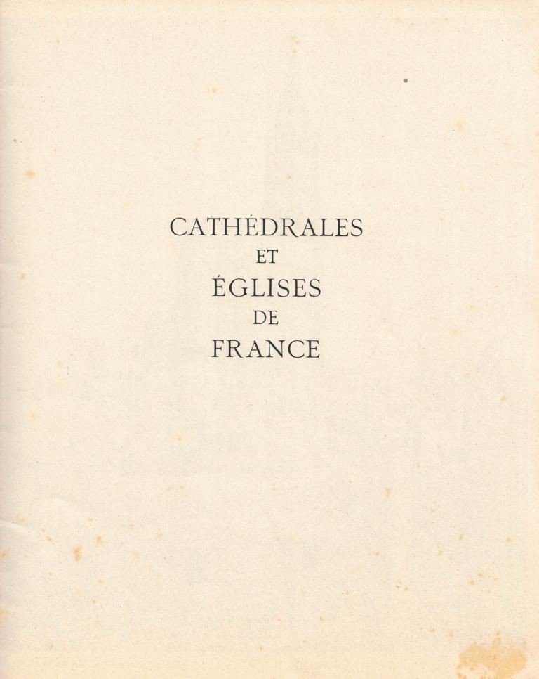 Cathédrales et églises de France