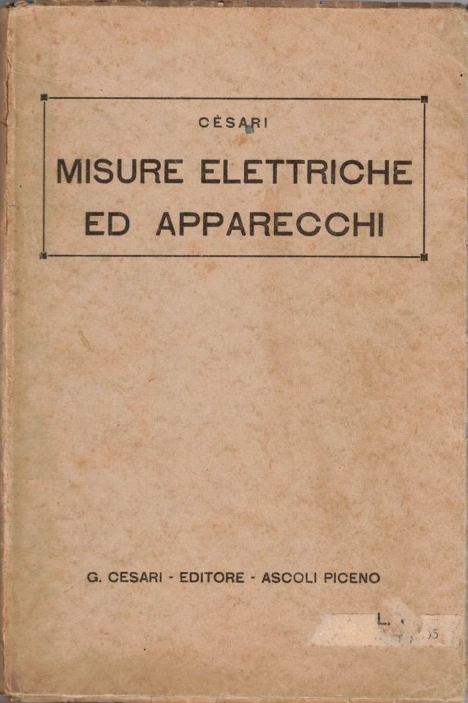 Cesari, Misure elettriche ed apparecchi