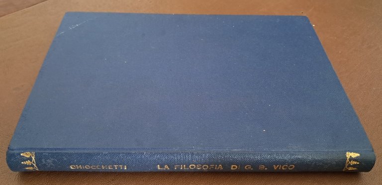 Chiocchetti, La filosofia di Gianbattista Vico