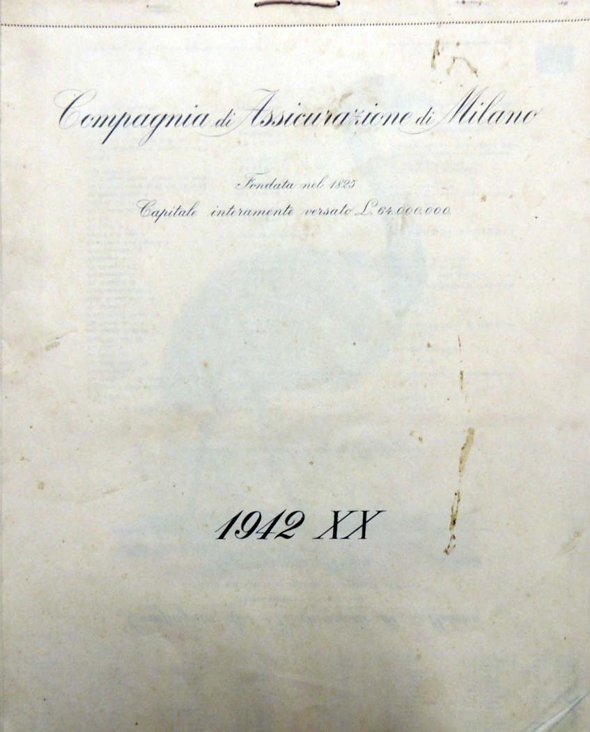 Compagnia di Assicurazione di Milano, 1942 XX (calendario)