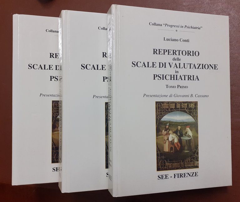 Conti, Repertorio delle scale di valutazione in psichiatria, 3 voll. …