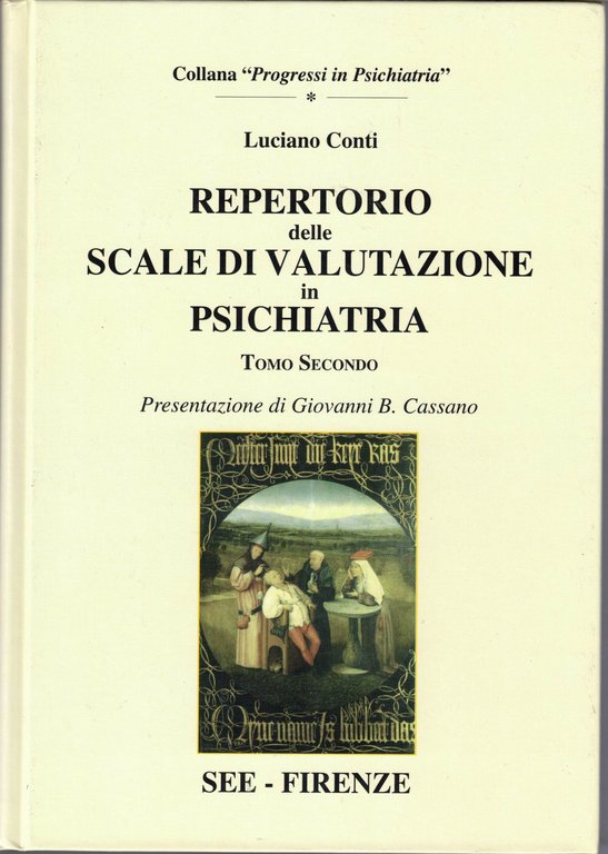 Conti, Repertorio delle scale di valutazione in psichiatria, 3 voll. …