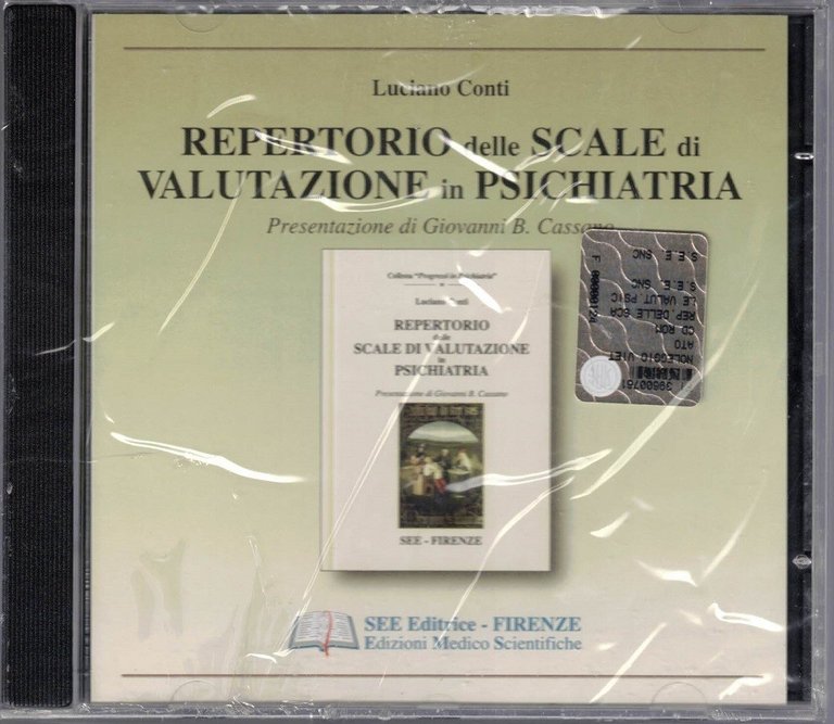 Conti, Repertorio delle scale di valutazione in psichiatria, 3 voll. …