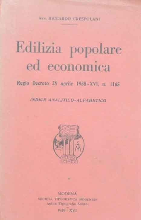 Crispolti, Edilizia popolare ed economica