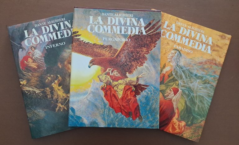Dante Alighieri, La Divina Commedia, Famiglia Cristiana, 1990-1992, 3 voll.