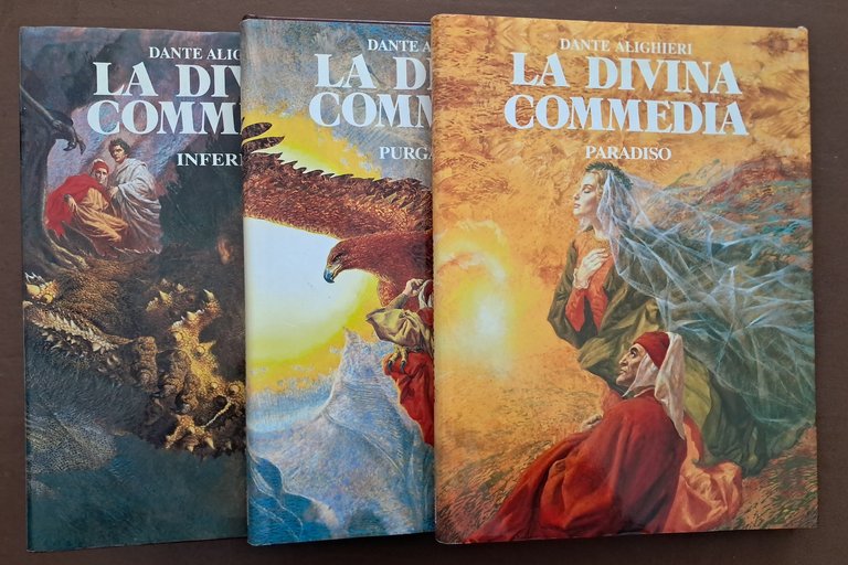 Dante Alighieri, La Divina Commedia, Famiglia Cristiana, 1990-1992, 3 voll.