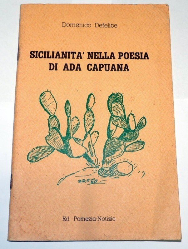 Defelice, La sicilianità nella poesia di Ada Capuana