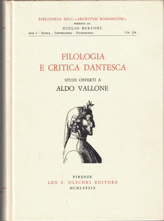 Dell'Aquila et al., Filologia e critica dantesca. Studi offerti a …