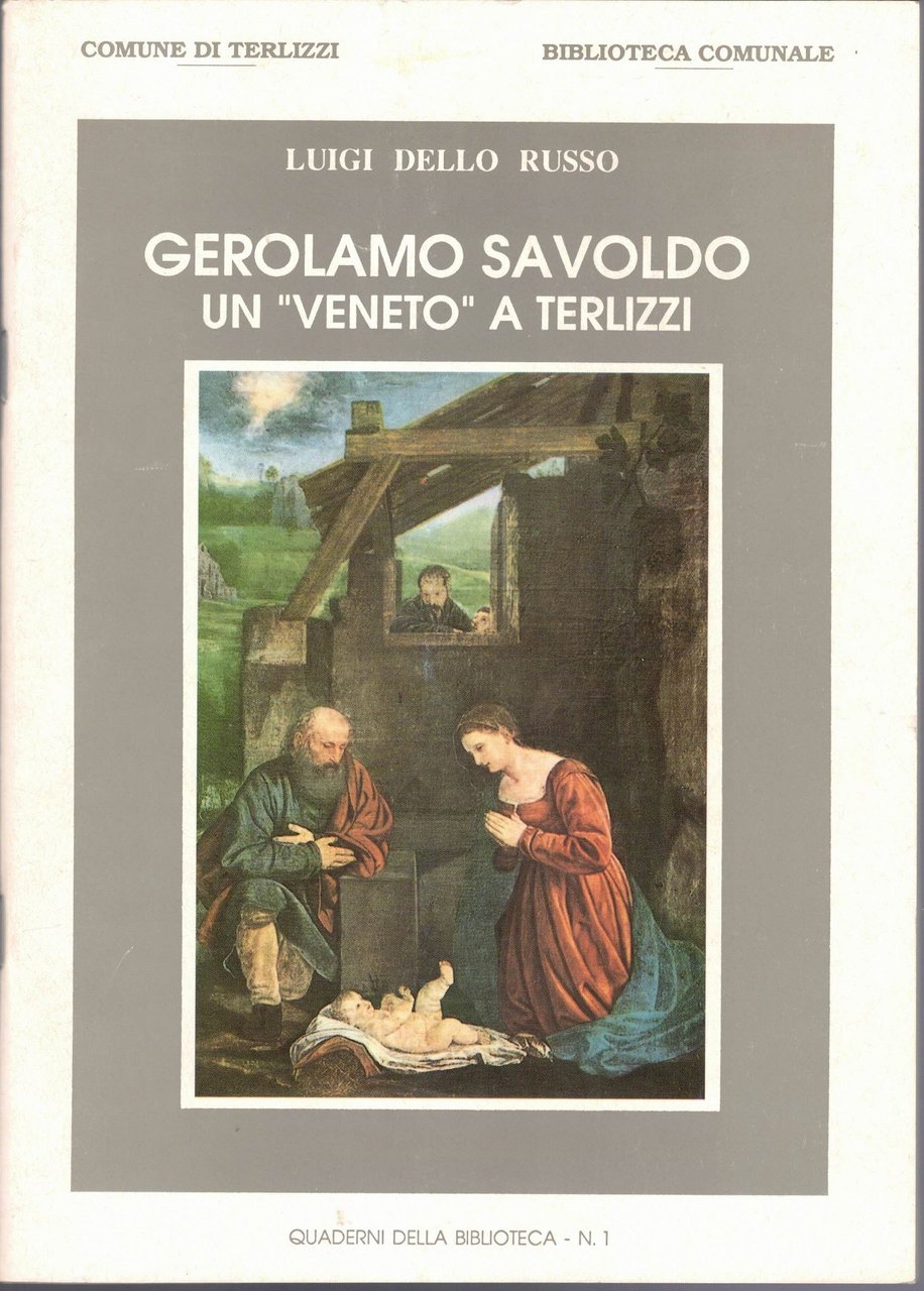 Dello Russo, Gerolamo Savoldo. Un veneto a Terlizzi
