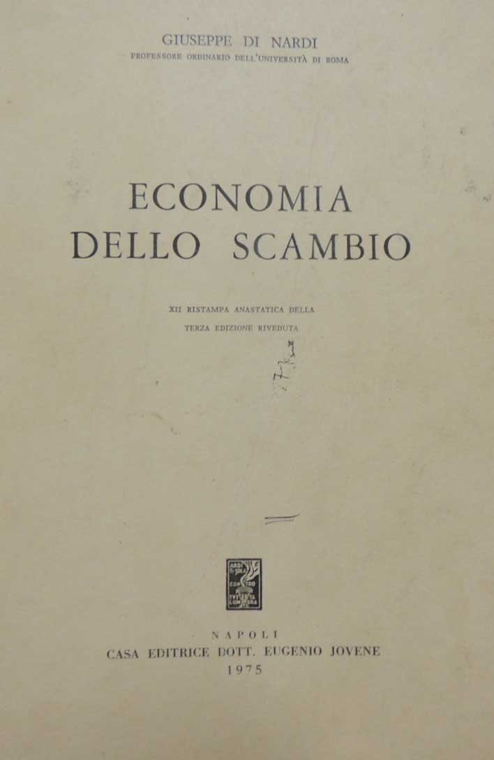 Di Nardi, Economia dello scambio
