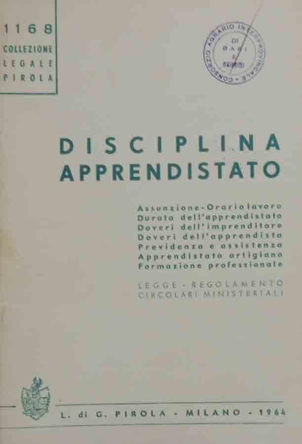 Disciplina apprendistato