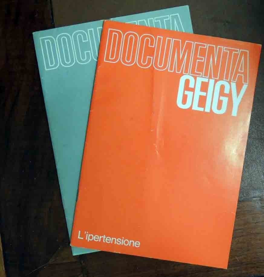 Documenta Geigy, Geigy S.p.A., Milano, 2 fascicoli, 1973-1974