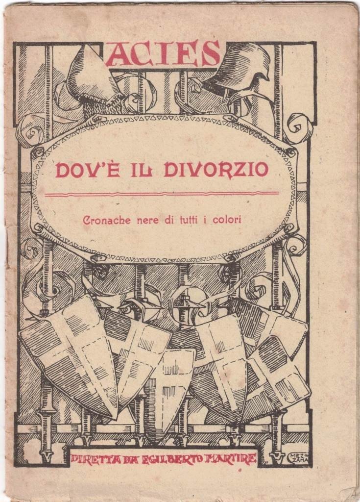 Dov’è il divorzio. Cronache nere di tutti i colori