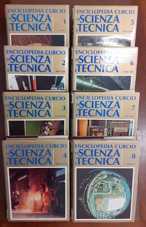Enciclopedia Curcio di scienza e tecnica, Curcio, 1973-1980, 13 voll.