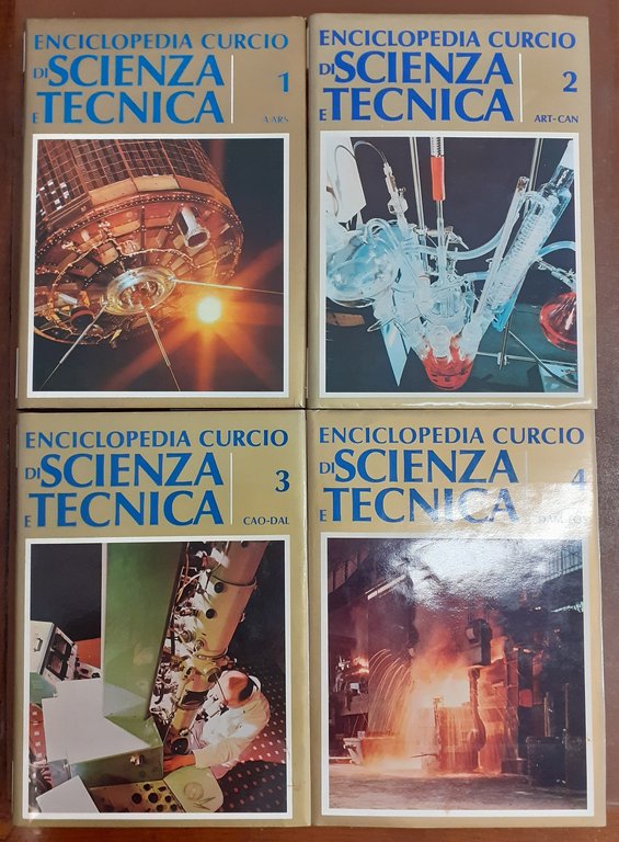 Enciclopedia Curcio di scienza e tecnica, Curcio, 1973-1980, 13 voll.
