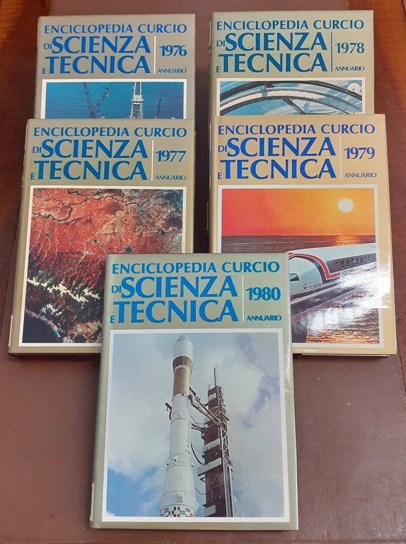 Enciclopedia Curcio di scienza e tecnica, Curcio, 1973-1980, 13 voll.