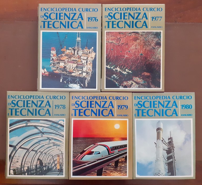 Enciclopedia Curcio di scienza e tecnica, Curcio, 1973-1980, 13 voll.