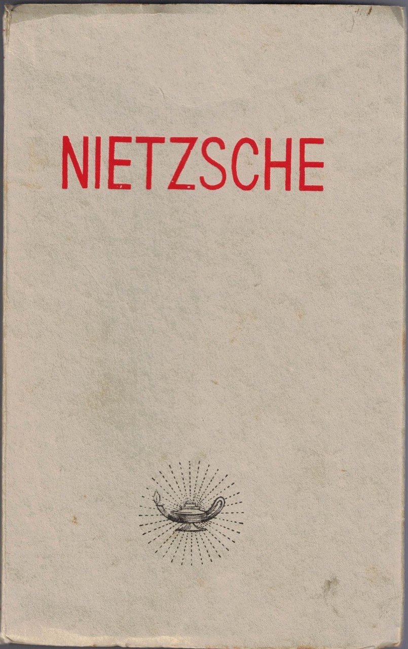 Federico Nietzsche, a cura di E. Paci