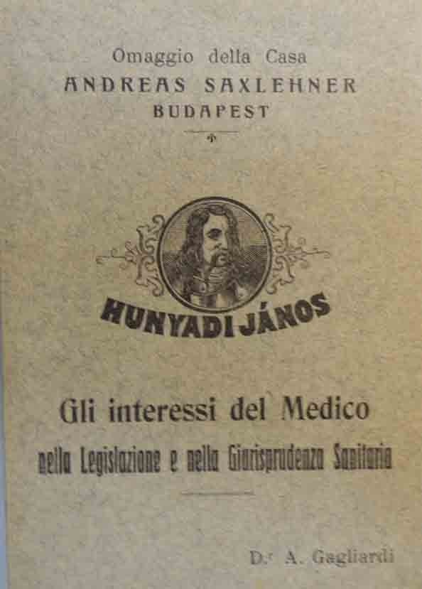 Gagliardi, Gli interessi del medico nella Legislazione e nella Giurisprudenza …