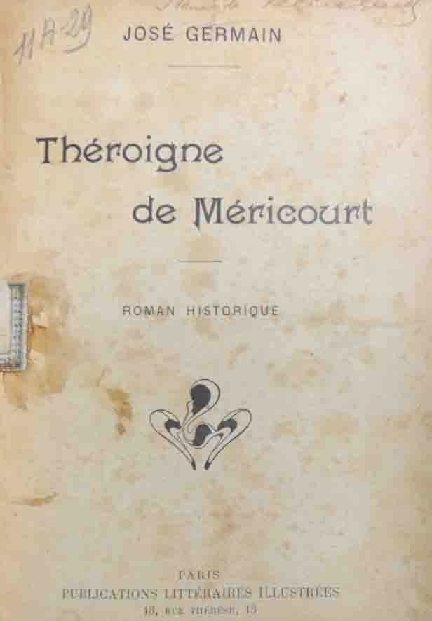 Germain, Théroigne de Méricourt. Roman historique