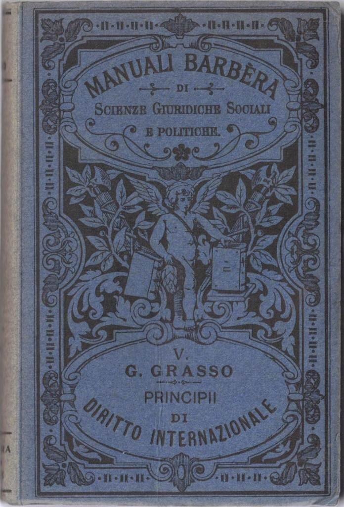 Grasso, Principii di diritto internazionale pubblico e privato