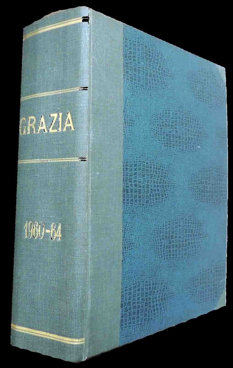 Grazia, Arnoldo Mondadori Editore, aa. XXXIII-XXXVII, 1960-1964, 11 numeri rilegati