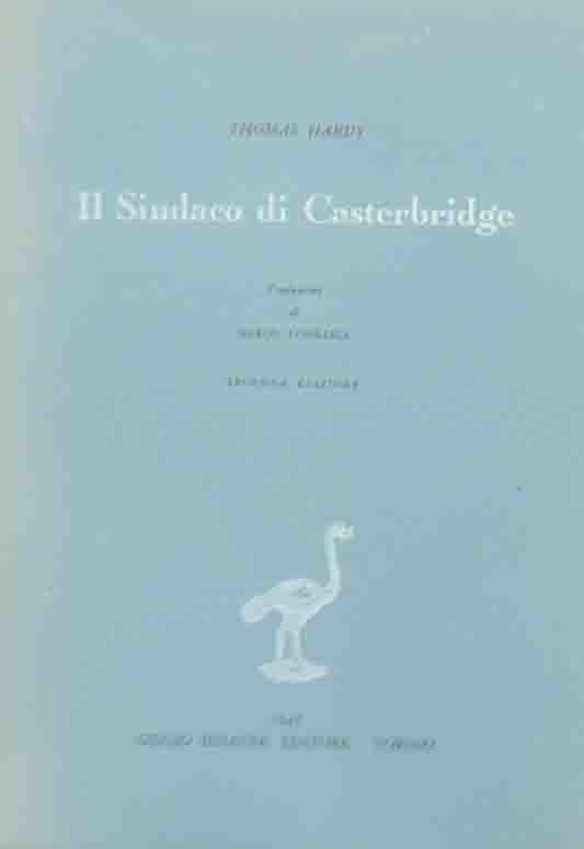 Hardy, Il Sindaco di Casterbridge