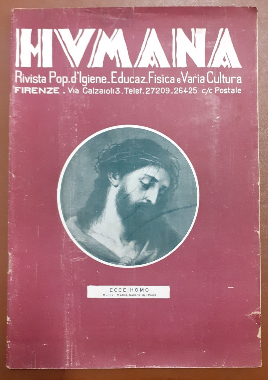 Humana, a. VII, n. 5, maggio-giugno 1932