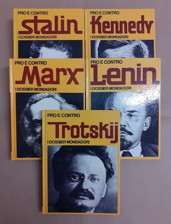 I dossier Mondadori, Pro e contro Stalin, Kennedy, Marx, Lenin, …