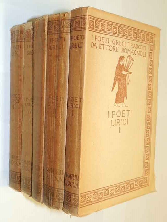 I poeti lirici, Zanichelli, 1932-1936, 5 voll.