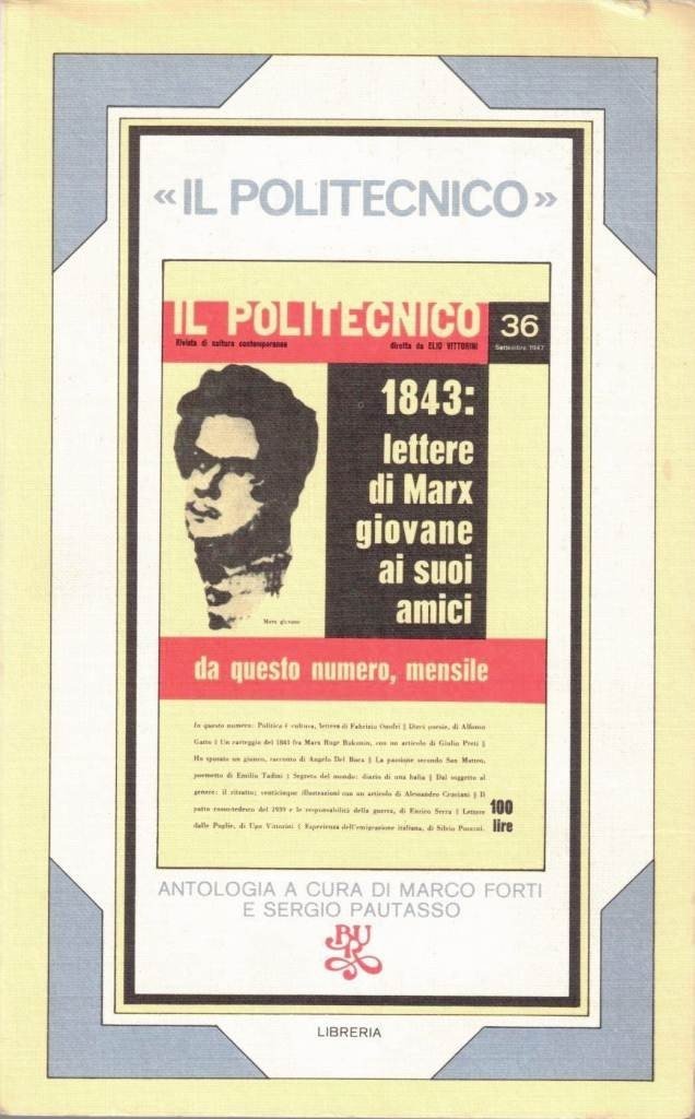 Il Politecnico, antologia a cura di M. Forti e S. …