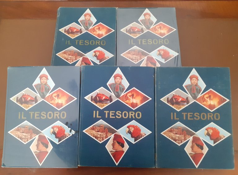 Il tesoro del ragazzo italiano, Unione tipografico-editrice torinese, 1960-1961, voll. … | Immagine Gallery 1