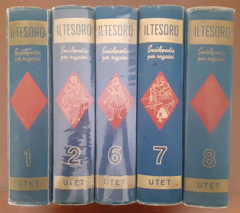 Il tesoro del ragazzo italiano, Unione tipografico-editrice torinese, 1960-1961, voll. …